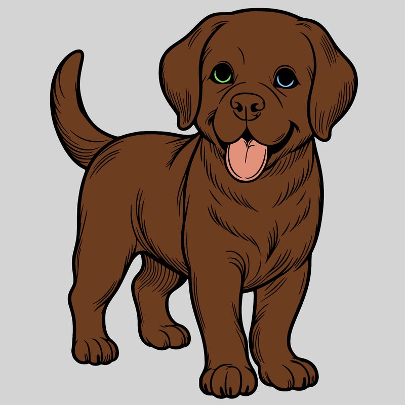 realistic dog