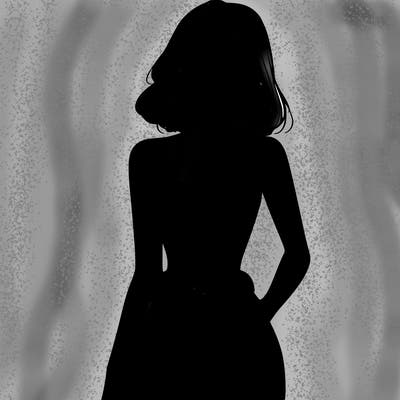 a realistic girl with a crop top and jeans