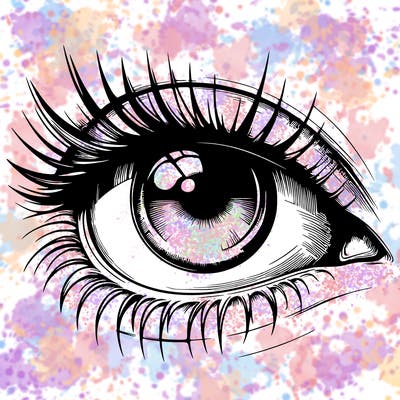 realistic eye