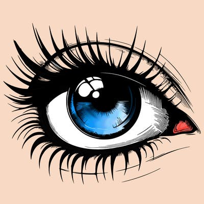 realistic eye