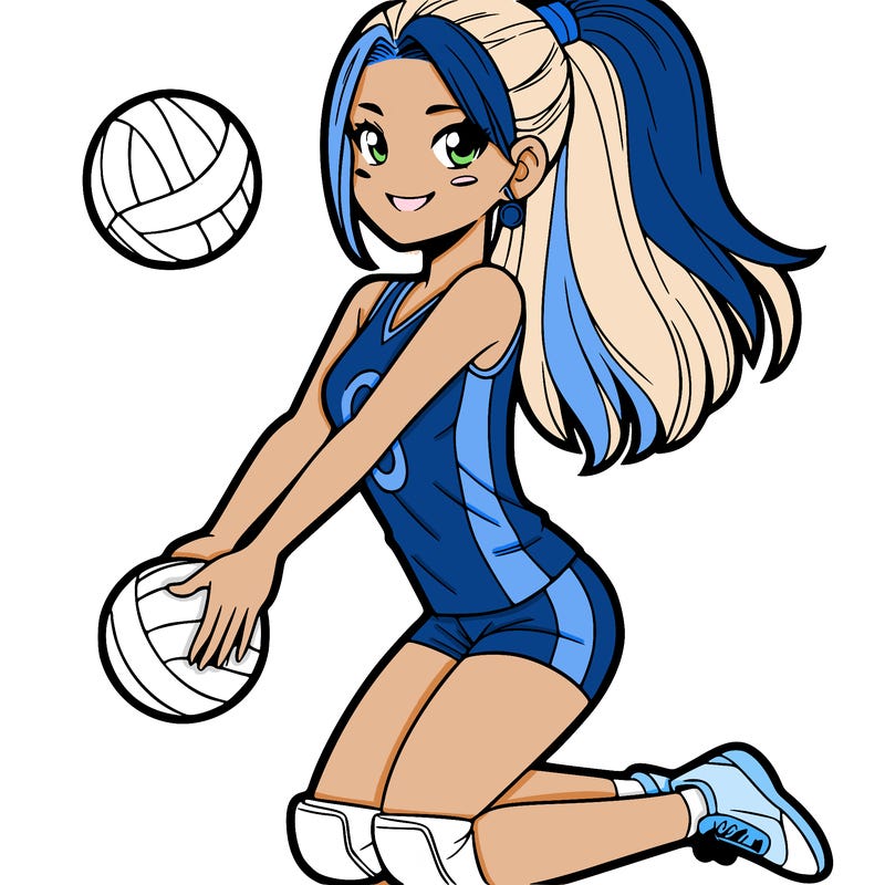 volleyball girl