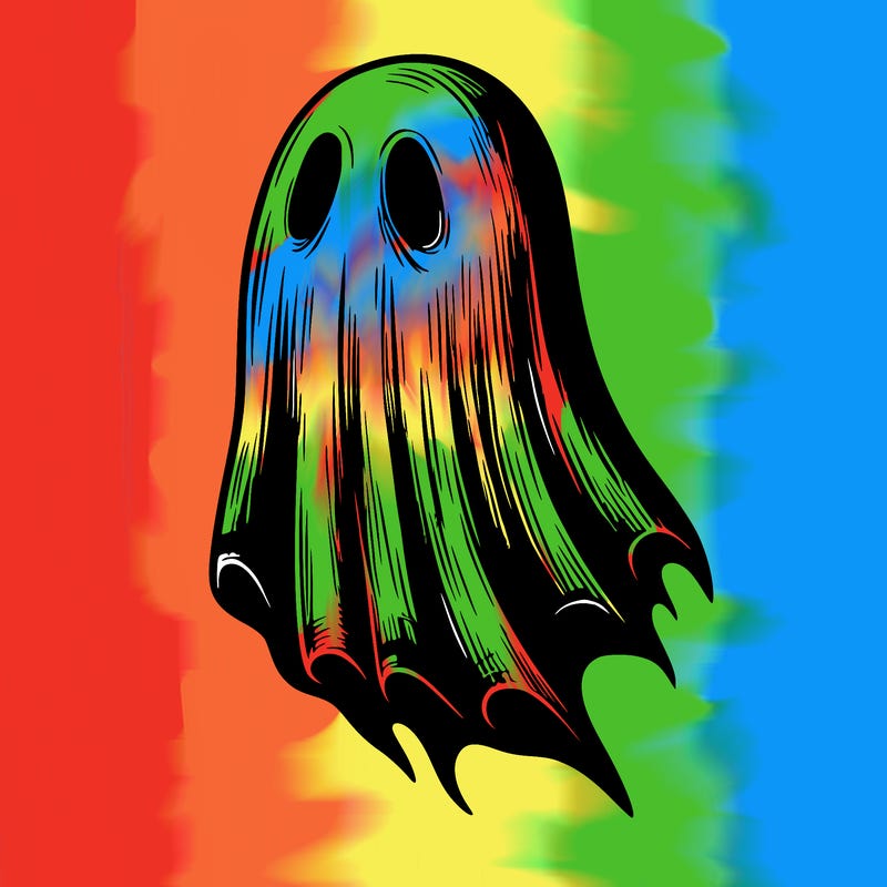 realistic creepy ghost