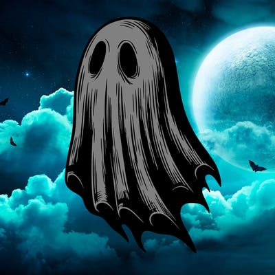 realistic creepy ghost