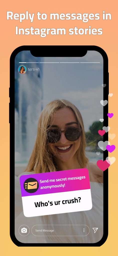 TwetLink - anonymous messages - Replying to anonymous TwetLink messages on Instagram stories.