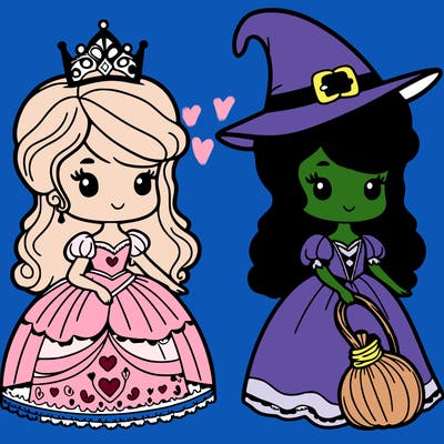 princess as a witch