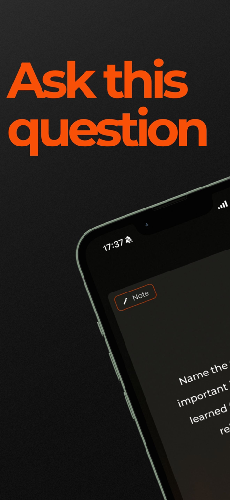 Coupleroom: Game For Couples - A smartphone screen from the Coupleroom app displaying a relationship conversation prompt with the text Ask this question.