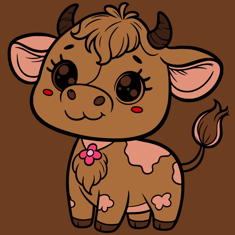 cute cow