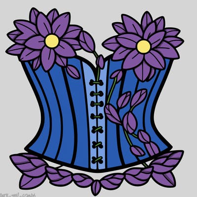 flower corset