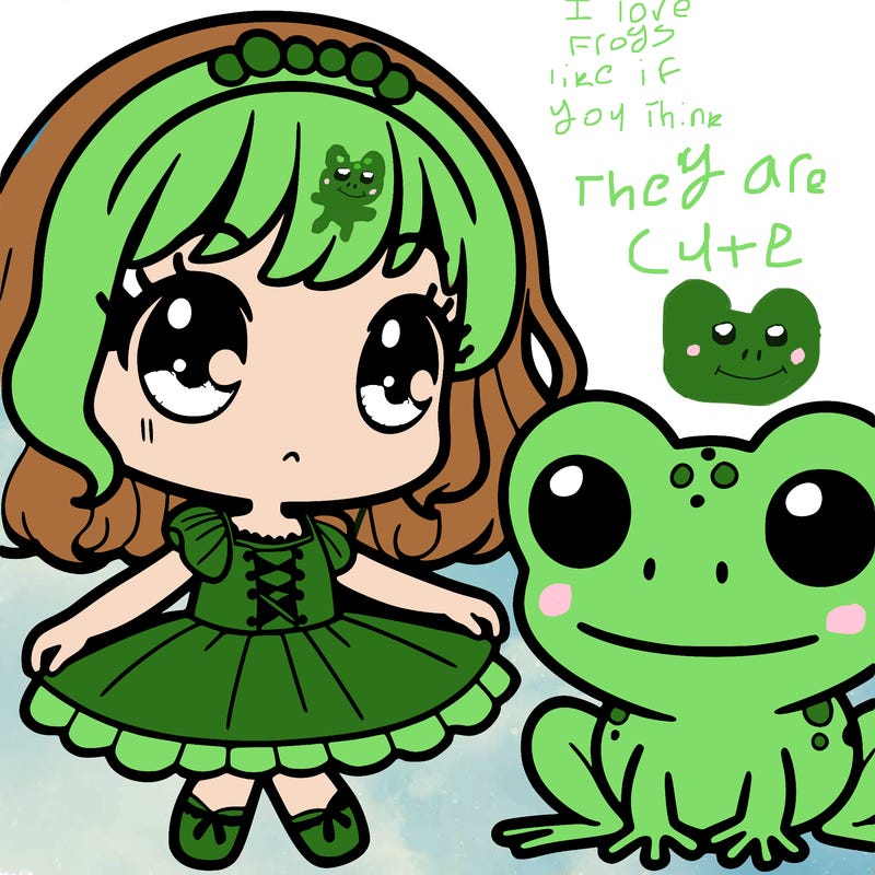 frog girl