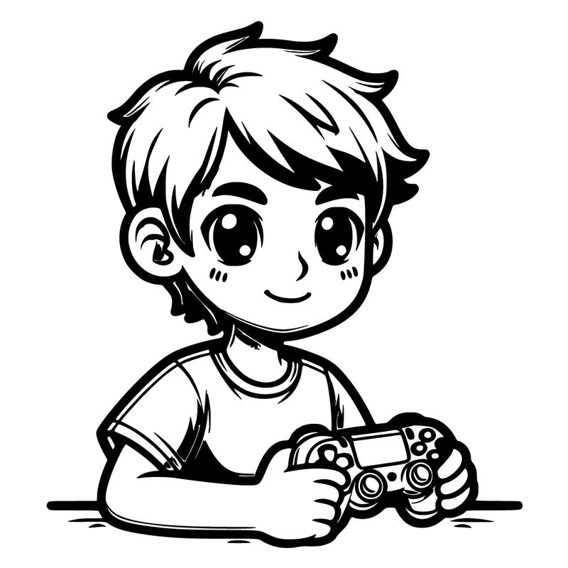 boy gamer