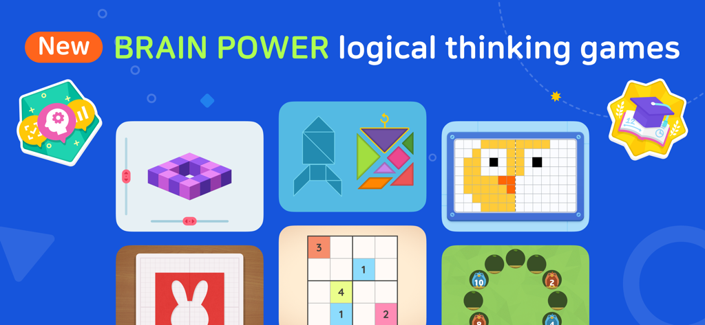 Todo Math - Todo Math의 어린이들을 위한 다양한 두뇌 능력 및 논리적 사고 게임