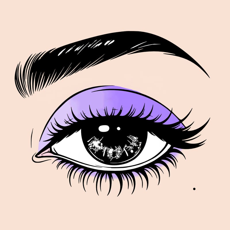 eye closed realistic