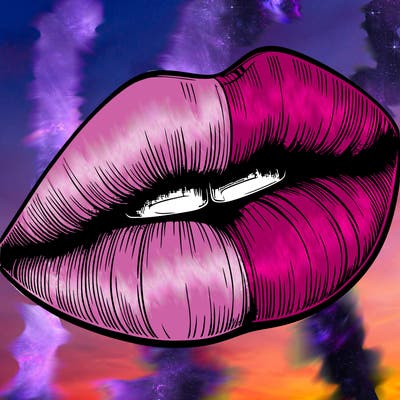 realistic lips