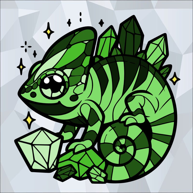 crystal chameleon