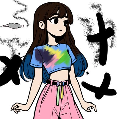 girl in a cute crop top