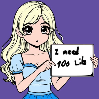 realistic pretty girl holding blank sign