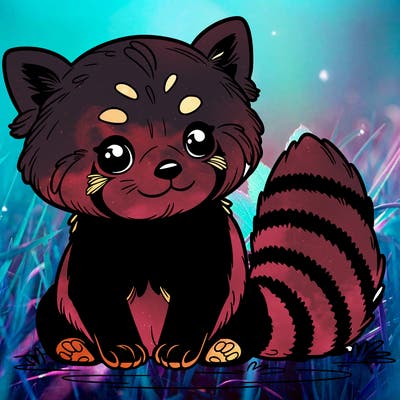 red panda