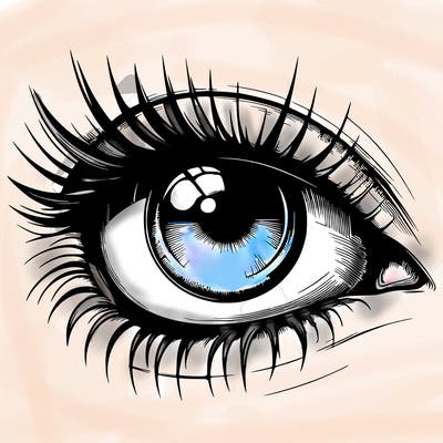 realistic eye