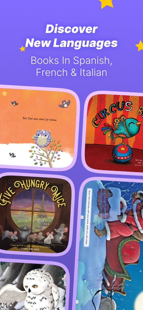 MagicBlox: Reading Books - Children books in Spanish French and Italian on the MagicBlox app