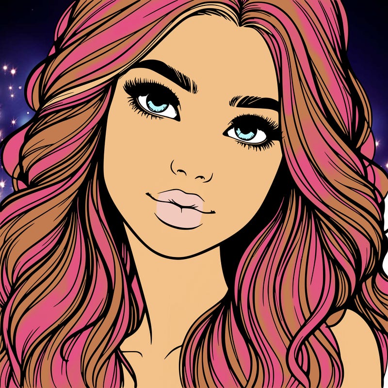 beautiful realistic girl