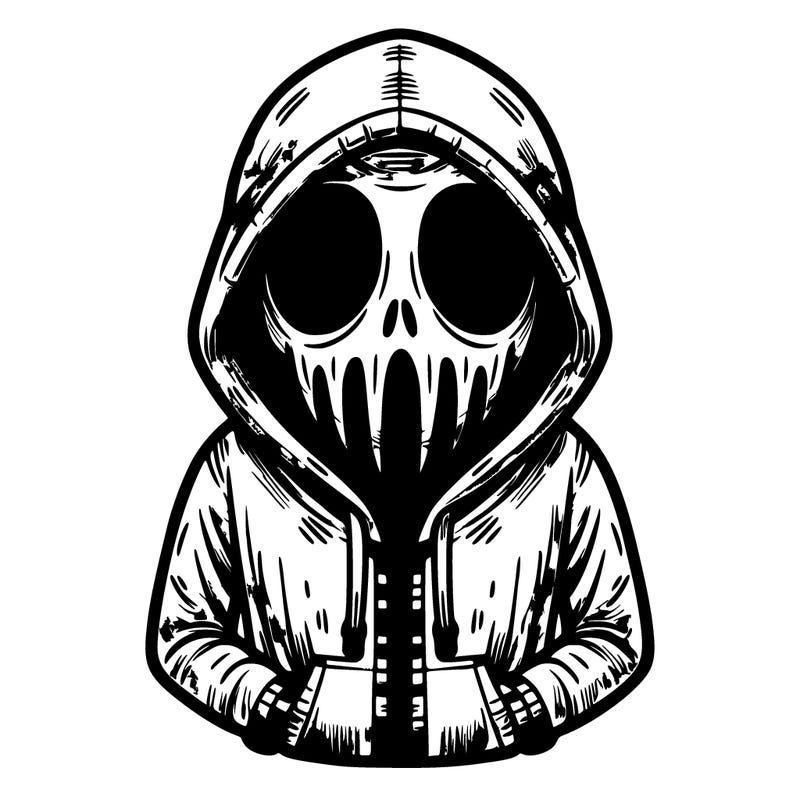 scary hoodie