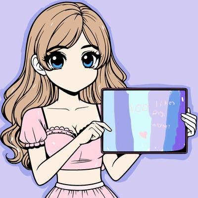 realistic pretty girl holding blank sign