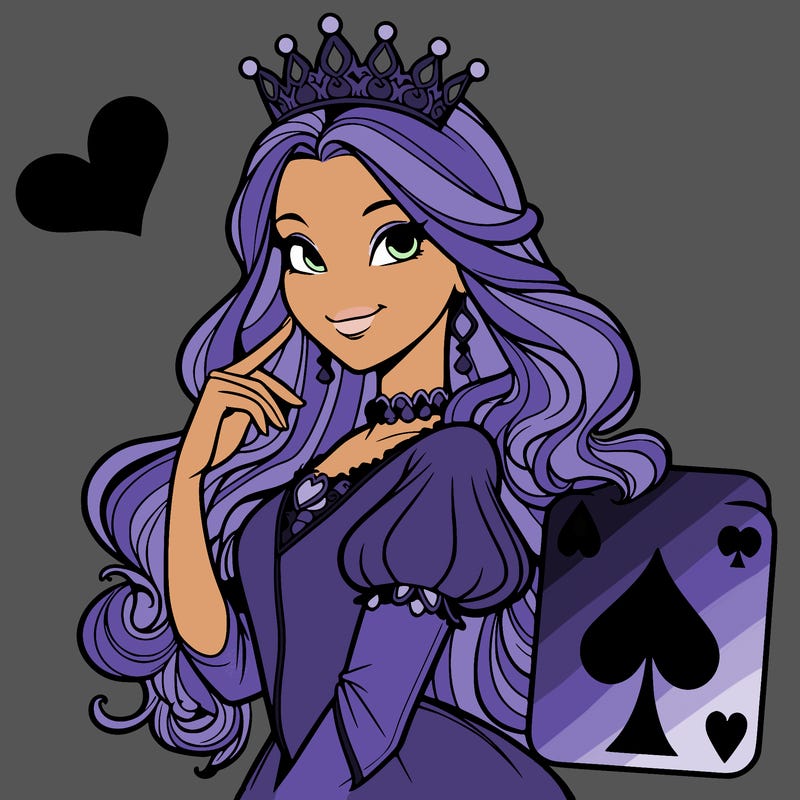 realistic queen of hearts