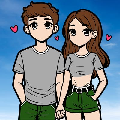 boyfriend and girlfriend