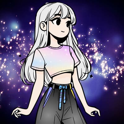 girl in a cute crop top