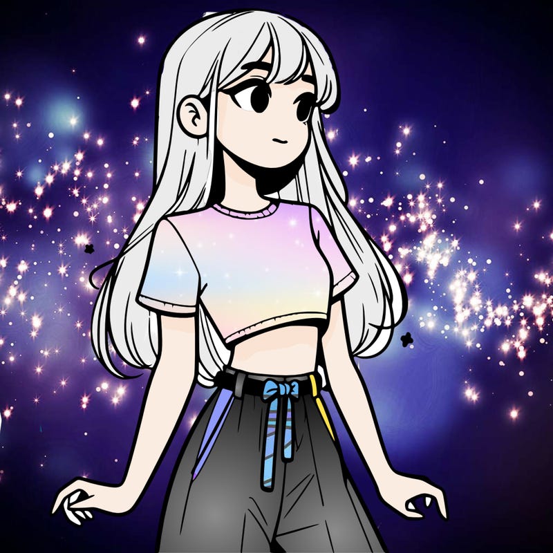 girl in a cute crop top