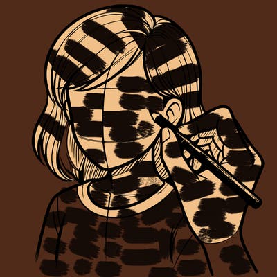 drawing a realistic person