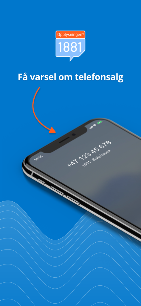 1881 Mobilsøk - 1881 Mobilsøk 앱이 수신되는 텔레마케팅 및 스팸 전화를 식별합니다.