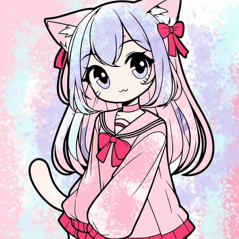 cat anime girl
