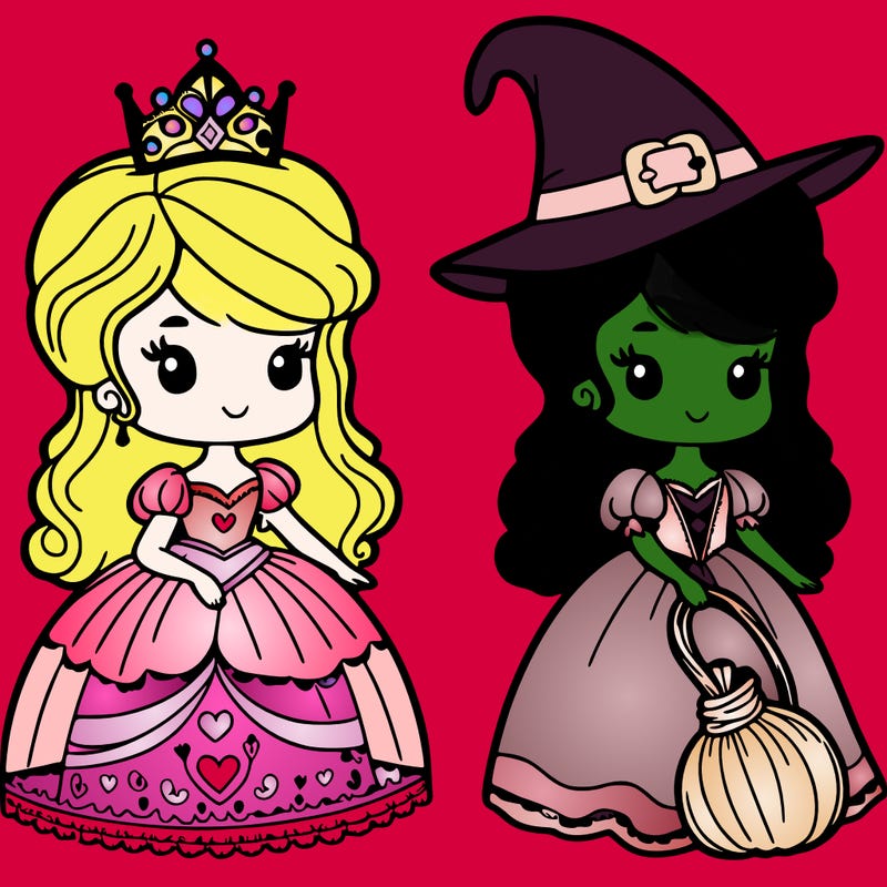 princess as a witch