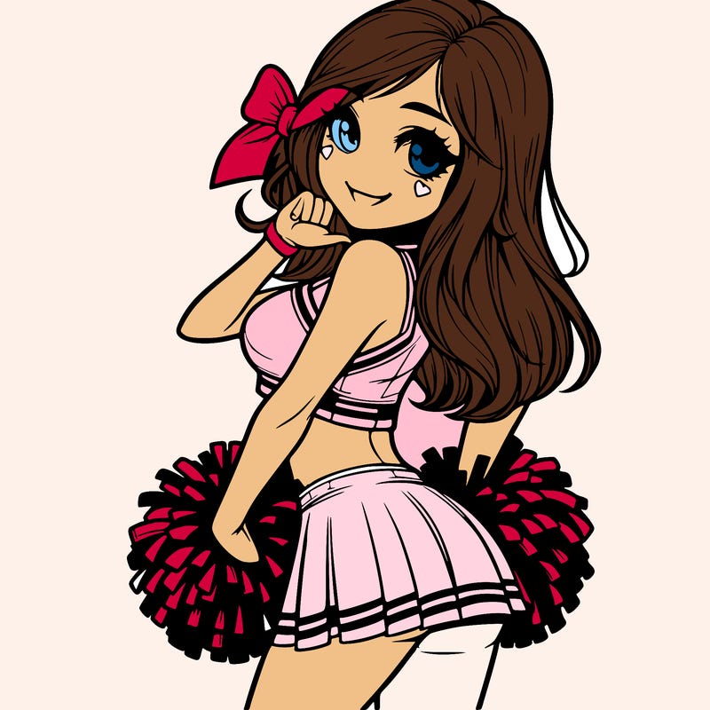realistic cheerleader