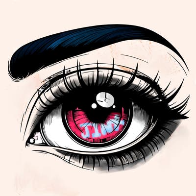 realistic eye