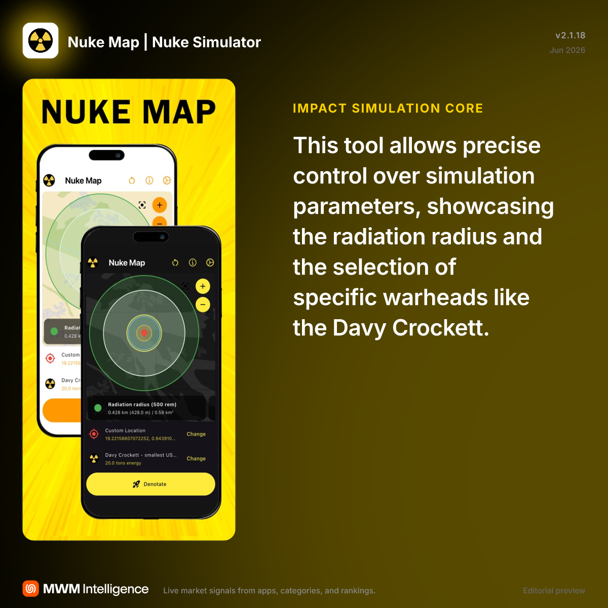 Nuke Map | Nuke Simulator - Education App | MWM