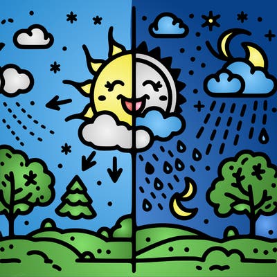 split picture weather