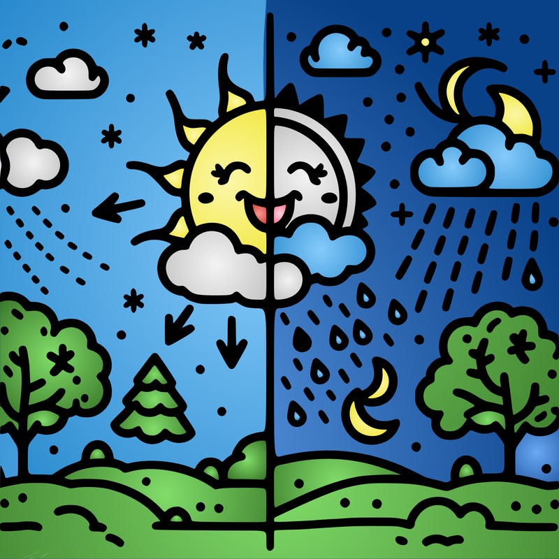 split picture weather