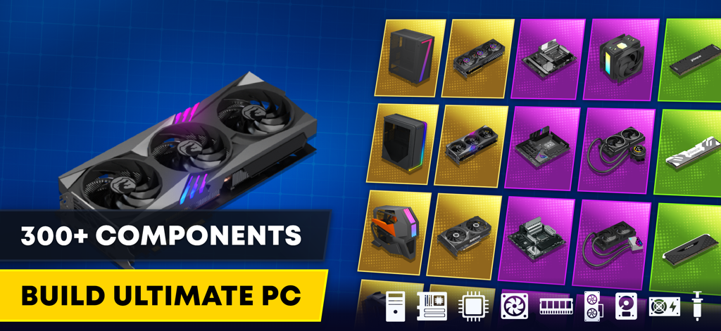 Más de 300 componentes de computadora para construir la PC definitiva