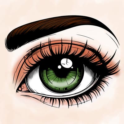 realistic eye