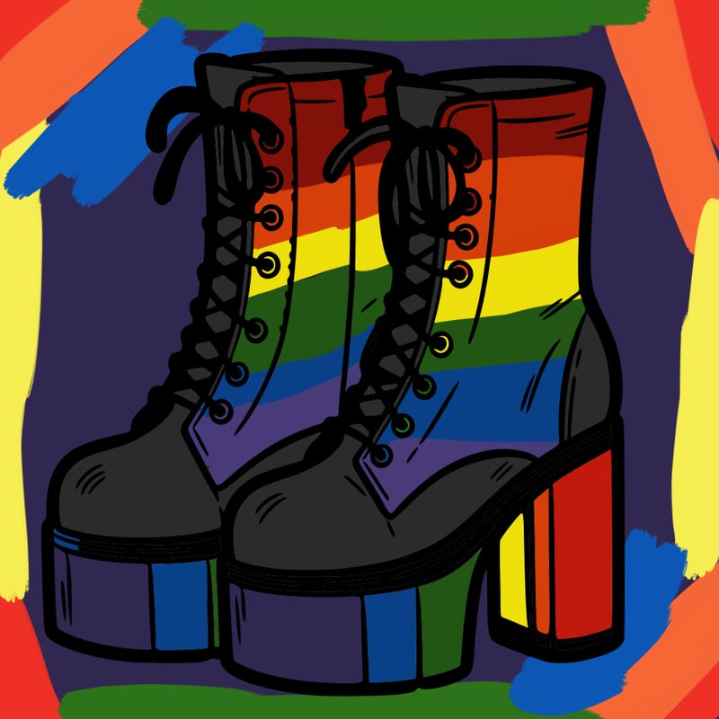 boots with a heel bottom