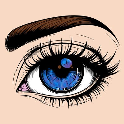 realistic eye