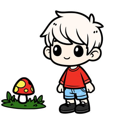 7 year old little boy