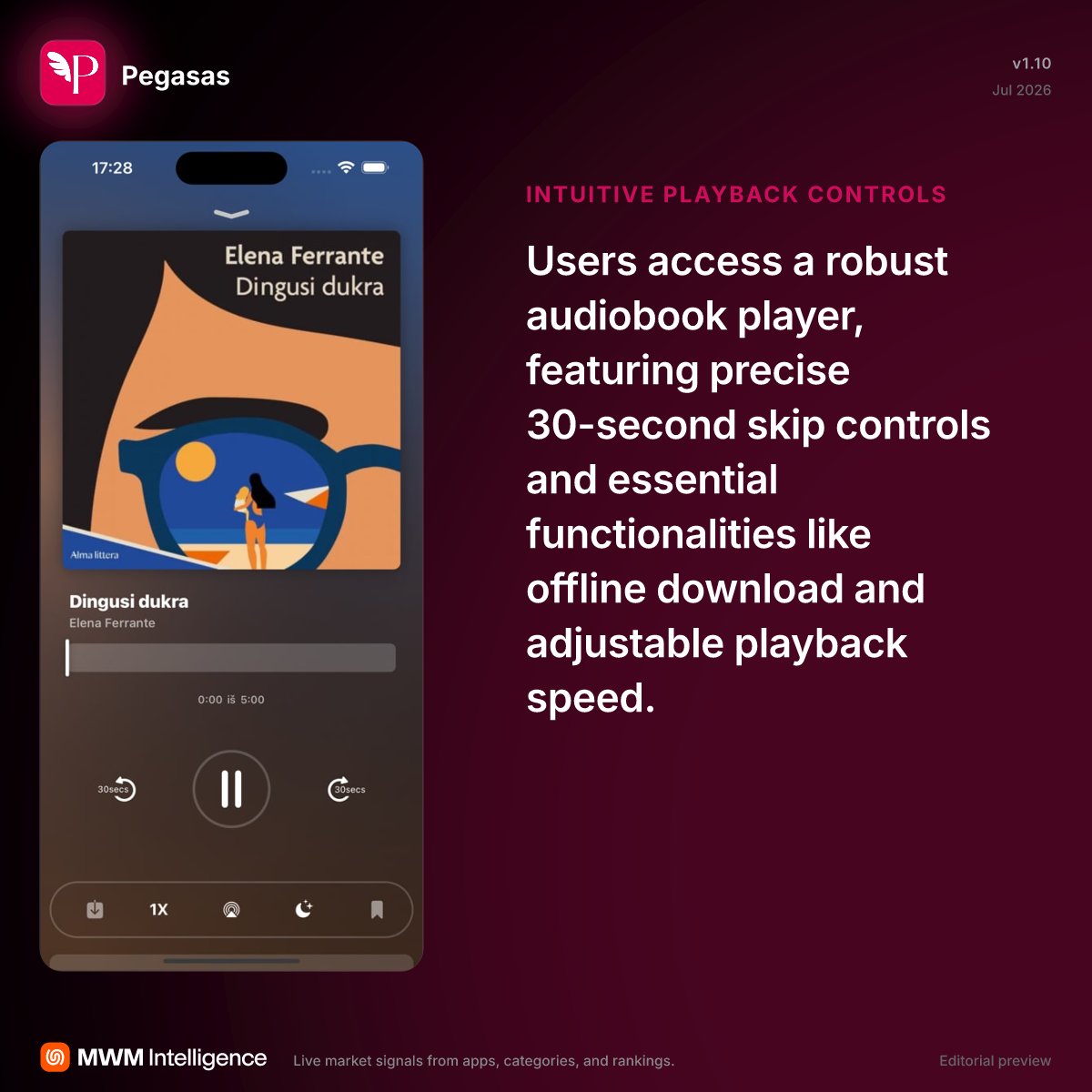 Pegasas - Books App | MWM