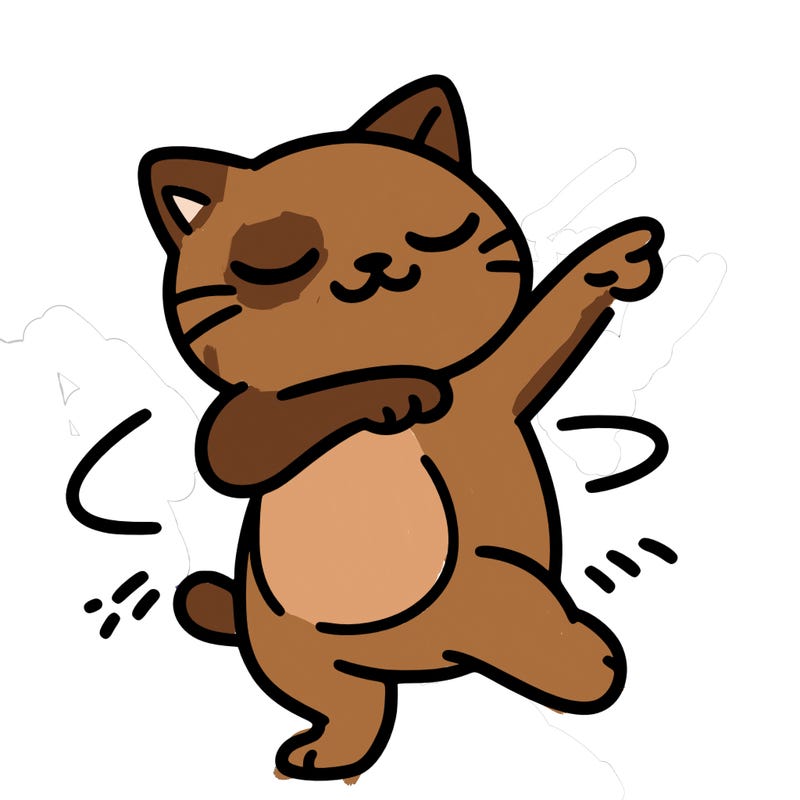 cat dancing