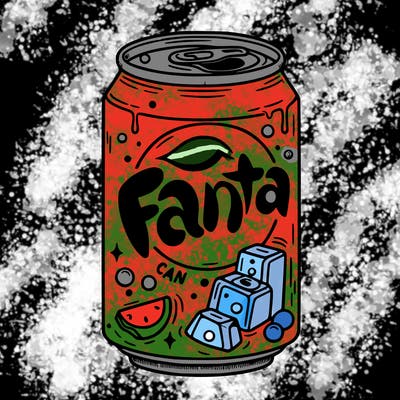 fanta can