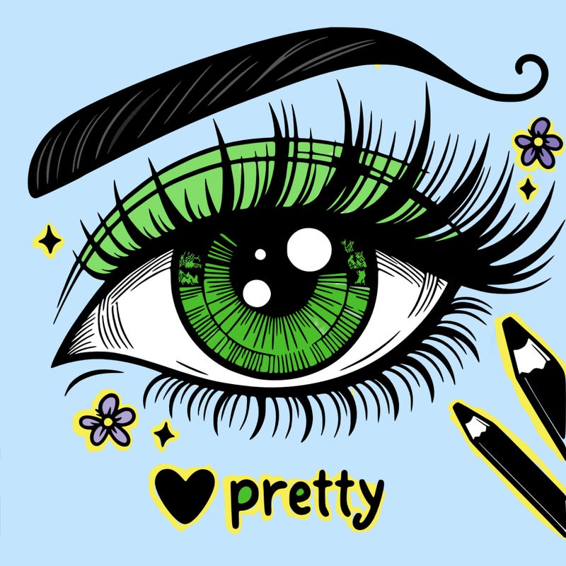 pretty eye