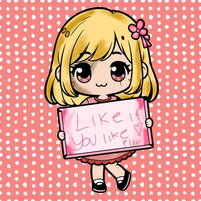 a cute girl holding a blank sign