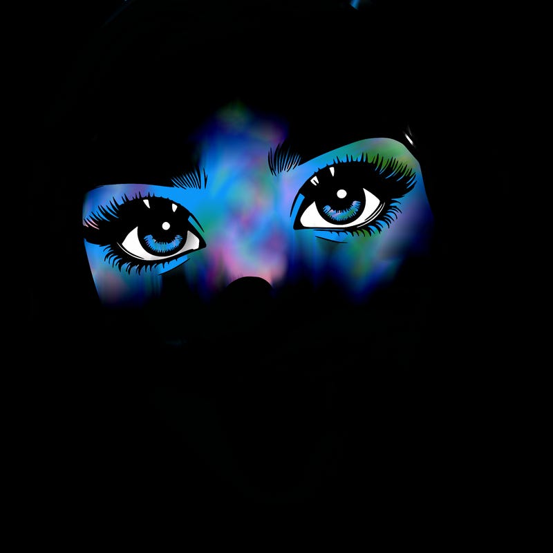 realistic girl with her tongue out